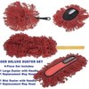 62447 Deluxe Car Duster Set, Large Duster, Mini Duster, w/ Replacement Mop Heads - image 2