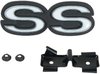 "SS" Front Grille Emblem 1973-1974 Chevy Nova SS - image 2