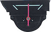 Console Temperature Gauge 1967 Camaro - image 1