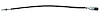 6454841 Speed Warning Control Cable 1967-69 Camaro, Nova, Corvair, Firebird; RPO code U15 Option - image 1