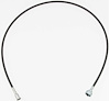 6478171 Speedometer Cable & Casing, For Clip Retained on Speedometer Side, Push-On Style, 46" Long - image 1
