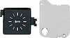In-Dash Clock Opening Plate 1968-1974 Nova - image 1