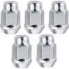 716201 Acorn Lug Nut Set, Short Closed-End [7/16 in.-20, Chrome] - image 1