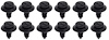 72L002 1979-93 Mustang, 1979-99 Ford, Lincoln, Mercury; Door Panel Clip Set; 12 Pieces - image 1