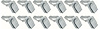 Door Panel Install Clip Set 1962-79 Chevy Nova and Others - image 1