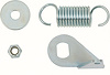 68 Rally Sport Headlamp Bell Crank Spring/Bracket - RH - image 1