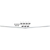 Upper Trunk Lid Molding With Clips 1962 Impala/SS - image 1