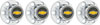 748633 Bow Tie Center Cap, 6 Lug 1976-1977 GM Truck Models - image 2