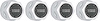 748643 Wheel Center Cap 1982-92 Pontiac Trans Am, Formula; WS6; with Metal Clip; Silver; Set of 4 - image 1