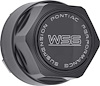 748645 Wheel Center Cap 1987-92 Pontiac Trans Am, Formula; WS6; with Metal Clip; Black; Set of 4 - image 1