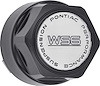 748647 Wheel Center Cap 1987-92 Pontiac Trans Am, Formula; WS6; Black; Set of 4 - image 1