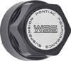 748647 Wheel Center Cap 1987-92 Pontiac Trans Am, Formula; WS6; Black; Set of 4 - image 3