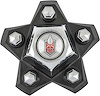 1981-88 Wheel Center Caps With Shield - Set of 4 - image 1