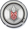 1981-88 Wheel Center Caps Chrome With Shield - Set of 4 - image 1