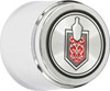 1981-88 Wheel Center Caps Chrome With Shield - Set of 4 - image 2