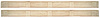 748795 Main Rocker Mount Brackets-1985-90 Firebird-Pair - image 1
