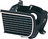 748800 Headlight Door Assembly-1968 Camaro RS; Black Door with Chrome Accents; LH - image 1