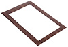 748820 1968 Camaro, ConsoleShift Plate Walnut Woodgrain Insert, Automatic Transmission - image 1