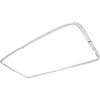 748845 Interior Headliner Trim Molding Set 1967-1972 Chevrolet, GMC Pickup Truck; Chrome; 4 Piece Set - image 1