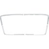 748845 Interior Headliner Trim Molding Set 1967-1972 Chevrolet, GMC Pickup Truck; Chrome; 4 Piece Set - image 3