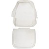 748867 1971-72 Chevelle, Malibu, El Camino, Bucket Seat Foam, Seat Back & Bottom, Passenger or Driver Seat, Each - image 4