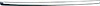 67-69 SIDE WINDSHIELD MOLDING-RH - image 1