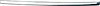 67-69 SIDE WINDSHIELD MOLDING-LH - image 1