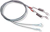 7650196 Convertible Top Hold Down Cables; 1965-70 Impala, Electra, LeSabre, Bonneville, Catalina; Pair; OER - image 1