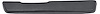 Arm Rest Pad - Front Fits Select 1968-1970 GM Full-Size 2-Door Models [Black, Right/Passenger Side] - image 1