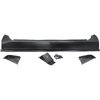 7671846K Taillamp Panel Center Section with Braces and Trunk Latch Catch for 1968-1969 Chevy Chevelle, Malibu - image 1