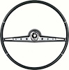 769868 Steering Wheel 1962 Chevrolet Impala; Standard and Super Sport; 17" Wheel; Black - image 1