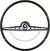 769968 Steering Wheel 1963 Impala; with Horn Ring; Standard and SS; Black - image 1