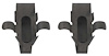 7746988 Door Latch Rod Retaining Clip Set for 1968-1973 Buick, Chevy, Oldsmobile, Pontiac Models - image 1