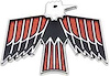 7771090 Bird Door Panel Emblem for 1968-1969  Pontiac Firebird