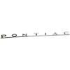 7775303 1968-69 Pontiac GTO, Tempest, Trunk Emblem, PONTIAC Nameplate - image 1