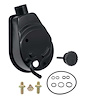 7826736 Power Steering Reservoir-1970-75 Chevrolet, GMC; with Hardware; Black Powder Coated - image 1
