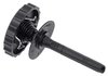 7826736 Power Steering Reservoir-1970-75 Chevrolet, GMC; with Hardware; Black Powder Coated - image 4