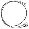 80L010 1983-88, Late 1991-93 Mustang 34-1-2 in. Convertible Top Tension Cables - image 1