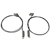 80L014 1994 To Feb 1995 Mustang Convertible Top Tension Cables - 35-1/8 in. Length - image 1