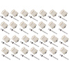 8129318C 1967-68 Ford F100, F 250; Molding Clip Set; Fender Door & Body Side; For 1-1/4 in. Moldings; From serial # C56001; Shor - image 1