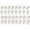 8129318D 1967-68 Ford F100, F 250; Molding Clip Set; Fender Door & Body Side; For 1-1/4 in. Moldings; From serial # C56001; Long - image 1