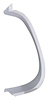 8242ER 1969 Mustang; Grille Opening End Panel; RH Passenger Side; Except Shelby - image 1