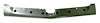 8390ER Lower Grille Bar Support 1964-66 Mustang - image 1