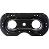 848543 1960-61 Chevrolet Pickup Truck, Suburban, Panel Truck, Headlight Bucket Mounting Plate, Black EDP Coated - image 1