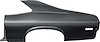 8756531 Quarter Panel-1970-1972 Nova, Ventura; 2 Door; with Upper Sail Panel; LH - image 1