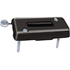 Headrest Escutcheon & Lock Bracket 1969 Camaro/Firebird Black - image 1
