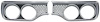 881130 Headlight Bezels 1970 Plymouth GTX; Pair - image 1