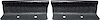 881135 Door Pull Handle Inserts 1972-77 Camaro, Firebird; Black; RH or LH; Pair - image 1