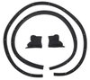 881137 Hood to Cowl Seal and Outer Hood Corner Seals; 1991-96 Impala, Caprice, GM Full Size; 3 Piece Set - image 3