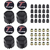 881193 Wheel Center Cap 1984-87 Buick Regal; GTA And Hardware Set With T Emblem 12mm x 1.50 - image 1